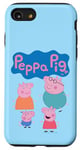 iPhone SE (2020) / 7 / 8 Peppa Pig Cute Family Group Shot Logo Case