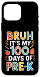 iPhone 16 Pro Max 100 Days Of Pre-K Happy 100th Day Of School Teacher Kids Kid Case