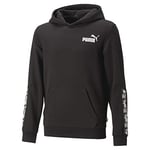 PUMA Sweat à Capuche Ess Tape Camo TR B Sudation Garçon, Noir, 104