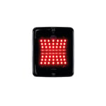 Positionsljus Strands Dark Knight Square Ize Led, 24V, Bakljus/Bromsljus