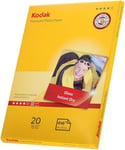 2 X Kodak Photo Paper A6 Gloss Paper Inkjet Home Printing 4x6  240gsm 20 Sheets