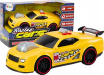 Leantoys Racing Car Lights Sounds Opening Engine Gul