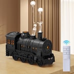 de 300 ml en train d'aromathérapie avec télécommande,d'huiles essentielles,humidificateur avec 2 lumières,2 modes de brume,arrêt automatique pour la maison,la chambre à