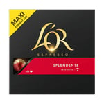 L'Or Dosettes café moulu Espresso Splendente n°7 - 104 g boite de 20