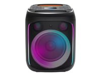 Canyon Onfun 5 - Partyhögtalare - För Bärbar Användning - Trådlös - Bluetooth - 40 Watt - Svart, Orange