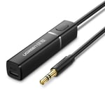 Bluetooth 5.0 äänisovitin 3.5 mm mini jack, musta