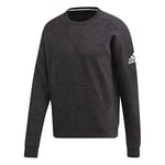 Adidas Men Idstadium Cr Sweatshirt - Black/Grey Six, Small