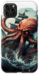 Coque pour iPhone 11 Pro Max Kraken's Fury Un bateau pirate géant « Kraken Good Time »