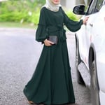 Ramadan Abaya Dubai Kaftan Muslim Women Maxi Dress Jilbab Party Gown Robe UK