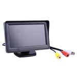 4.3" Tft Lcd Monitor Car Rear View System Backup Reverse Camera Screen