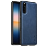 anccer Compatible with Sony Xperia 10 III Case, Soft TPU Leather Case Premium Material Slim Cover for Sony Xperia 10 III (Gentleman Blue)