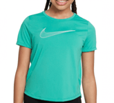Nike NIKE DriFIT One Tee Green Girls (XL)