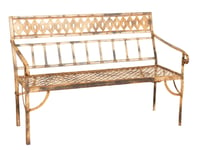 Banc en Fer Finition Antique