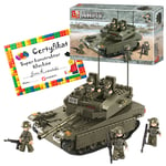 SLUBAN ARMY BLOCKS Merkava 344 tank - B0305