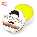 Beard Moustache Balm Wax Natural Oil 2