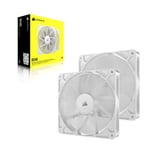 CORSAIR RS140 PWM 140mm Fans Dual Pack – White - CO-9050195-WW