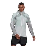 Adidas GT9731 MARATHON JKT Jacket Men's white/grey XS