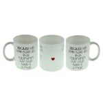 Because We Hate Valentines Day Romantic Mug XCMN197