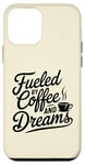 Coque pour iPhone 12 mini Café alimenté par And Dreams Women