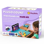 Plugo Count de PlayShifu -Jeux de Maths avec Histoires pour les 4-10 Ans- Jouets STEM avec des Séquences, Additions, Soustractions, Multiplications(fonctionne avec iPad,iPhone,Samsung tab,Kindle Fire)