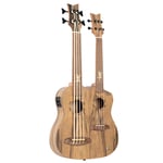 ORTEGA HYDRA-BSTE Twin-neck UkeBass/Tenor ukulele med softcase