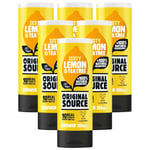 6 x Original Source Shower Gel Soap Zesty Lemon & Tea Tree Paraben Free 250ml