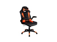 Canyon Vigil, Pc-Gamingstol, 130 Kg, Svart, Nylon, Svart, Metall