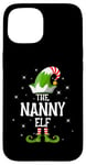 iPhone 15 The Nanny Elf Family Matching Group Christmas Case