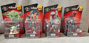 Disney Infinity 3.0 STAR WARS Character Figure -Boba  Fett -Maul -Sabine-Yoda