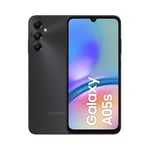 Samsung Galaxy A05s, Smartphone Android 4G, stockage 64 Go, Ram 4Go, batterie 5000 mAh, Smartphone déverrouillé, Noir, Version FR