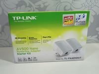 TP-LINK (TL-PA4010KIT ) AV500 Nano 10/100 Powerline Adapter Kit