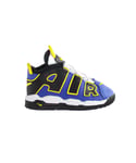 Nike Childrens Unisex Air More Uptempo Multicolor Kids Trainers - Blue/Black/Yellow Leather (archived) - Size UK 6.5 Infant