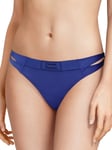 Chantal Thomass Womens Sharp Thong Blue Klein Nylon - Size X-Small