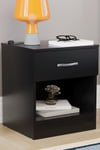 Vida Designs Riano 1 Drawer Bedside Cabinet Table Chest of Drawers