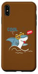 Coque pour iPhone XS Max Cool Dude – Soyez votre auto-rester au frais – Requin cool avec lunettes