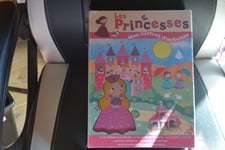 chateau a construire un puzzle de 72 pieces un poster a colorier LES PRINCESSES