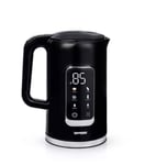 GEEPAS Digital Electric Kettle Cordless Jug Kettle Keep Warm 2200W 1.7L Black