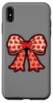 Coque pour iPhone XS Max Valentines Day Coquette Bow Cute Heart Ribbon Love Retro