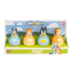 Weebles Bluey Family Set of 4 Characters