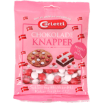 Carletti Chokladknappar Röd/Vit