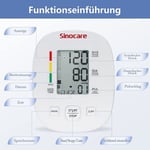 Sinocare Automatic Digital Blood Pressure Monitor Upper Arm Cuff