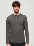 Superdry Long Sleeve Jersey Granddad T-Shirt