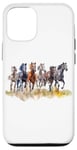 Coque pour iPhone 12/12 Pro Majestic Horses – Hommes, Femmes & Petites Filles Équitation Spectacle Couleur