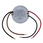 SeKi Bloc d'alimentation encastrable rond 12 V 12 W / 1 A LED Transformateur Ballast – Ø x H 55 x 23 mm compatible avec boîtes encastrées