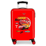 Disney Cars Rusteze Lightyear Valise de Cabine Rouge 38 x 55 x 20 cm Rigide ABS Fermeture à Combinaison latérale 34 l 2 kg 4 Roues Doubles Équipement à Main