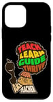 iPhone 12 mini Afro Teacher African American Inspirational Word Cloud Case