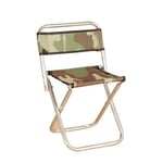 Chaise De Camping Portable Tabouret Pliant Chaise De Siège pour Pêche Pique-Nique BBQ Beach Cyclisme Randonnée Mobilier D'extérieur (Color : Camouflage)