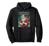 Sleighin Slayin Bloody Santa Claus Christmas Killer Pullover Hoodie