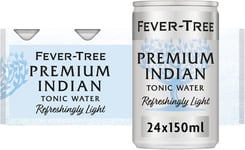 Fever-Tree Refreshingly Light Indian Tonic Water, 150ml, 8 Count (Pack of 3) (T