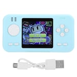 Handheld Game Console Power Bank Game Machine Convenient To Play for Kids Office Players Home(blue)